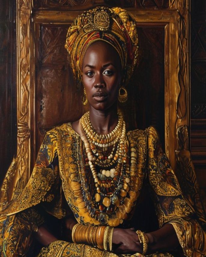 Portrait of Linguère Fatim Yamar Khouryaye Mbodj